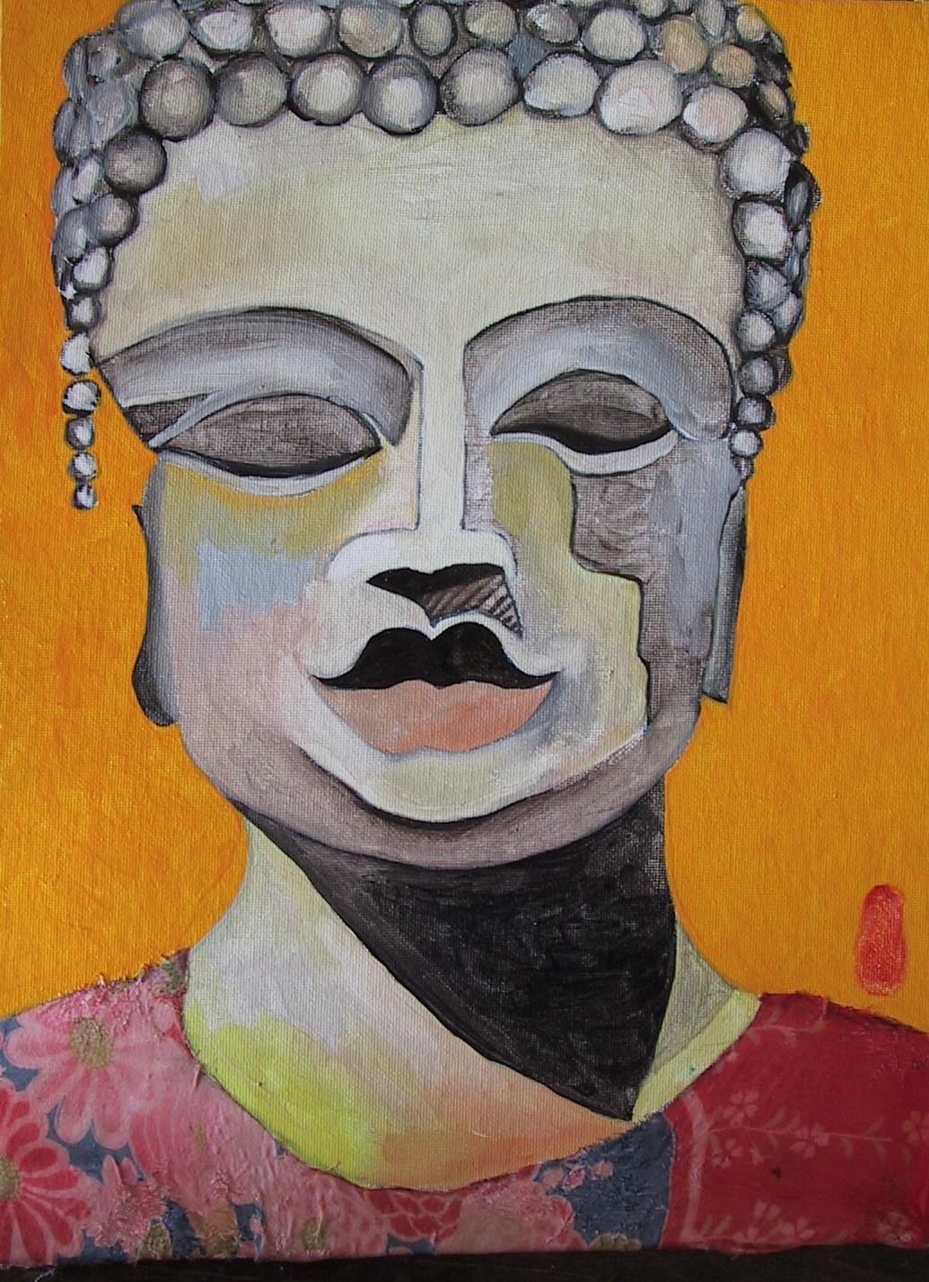 buddha, by rotten elf